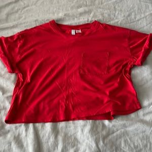 Red Crop Top